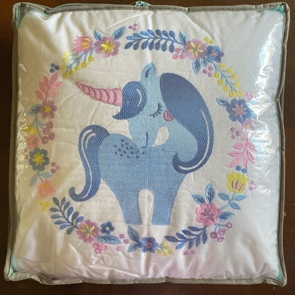 Urban Habitat Cotton 4pc Unicorn Clouds Duvet Set